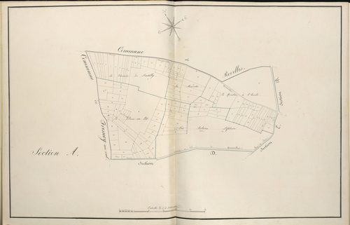 Plan du cadastre napoléonien - Atlas cantonal - Quevauvillers : A