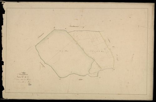 Plan du cadastre napoléonien - Rambures : Bois des Moines (Le), C2