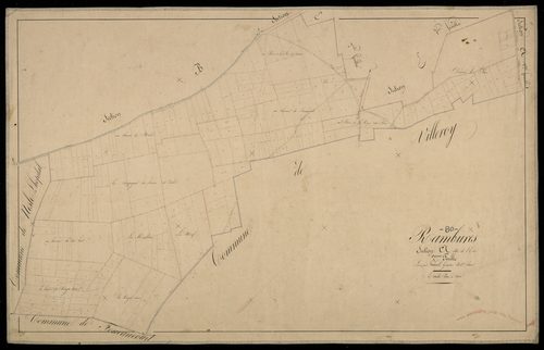Plan du cadastre napoléonien - Rambures : Est (L'), A2
