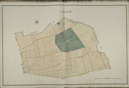 Plan du cadastre napoléonien - Remiencourt : B