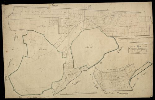 Plan du cadastre napoléonien - Revelles : C1