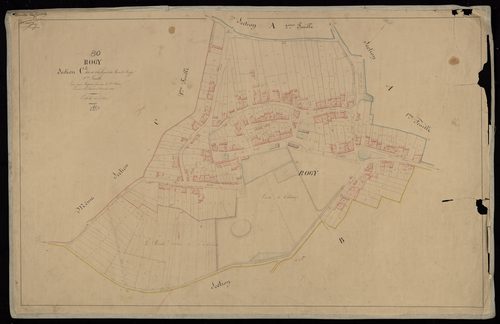 Plan du cadastre napoléonien - Rogy : Chef-lieu (Le), C2