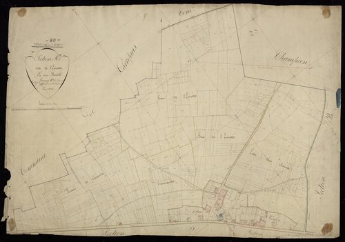 Plan du cadastre napoléonien - Roiglise : Epinette (L'), A