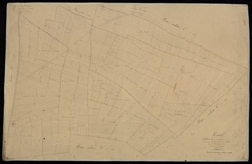 Plan du cadastre napoléonien - Rouvrel : Chemin de Mailly (Le) ; Mamont (Le), C4