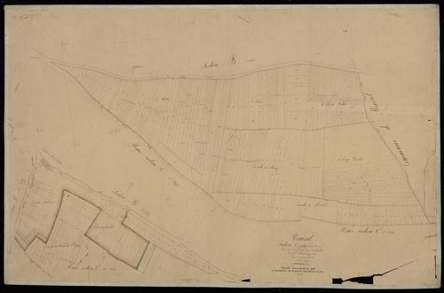 Plan du cadastre napoléonien - Rouvrel : Chemin de Mailly (Le) ; Mamont (Le), C1