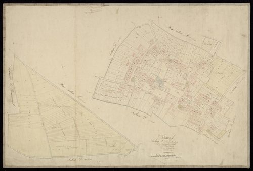 Plan du cadastre napoléonien - Rouvrel : Chef-lieu (Le) ; Gaugrelle (Le), A3