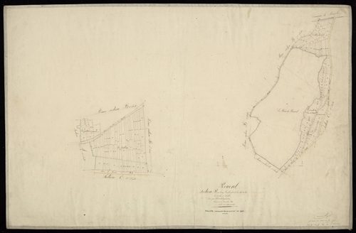 Plan du cadastre napoléonien - Rouvrel : Sole du Bois de Castel (La), B3