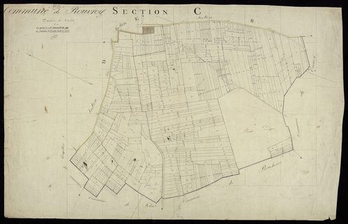 Plan du cadastre napoléonien - Rouvroy-en-Santerre (Rouvroy) : C