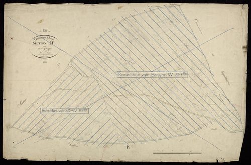 Plan du cadastre napoléonien - Roye : Saint-Georges, D2