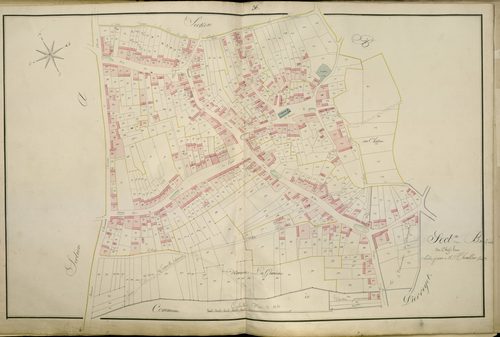 Plan du cadastre napoléonien - Atlas cantonal - Rubempre : Chef Lieu (Le), B2