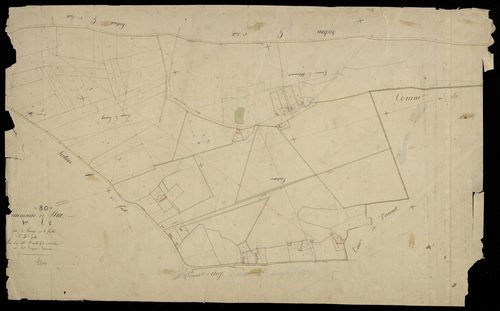 Plan du cadastre napoléonien - Rue : Lannoy, A1