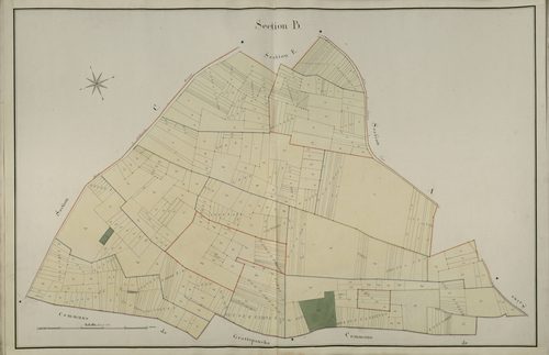 Plan du cadastre napoléonien - Rumigny : B