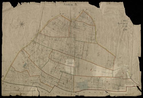 Plan du cadastre napoléonien - Rumigny : B