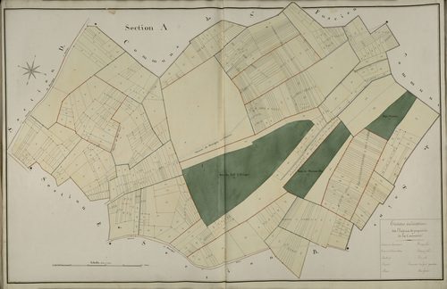 Plan du cadastre napoléonien - Rumigny : A