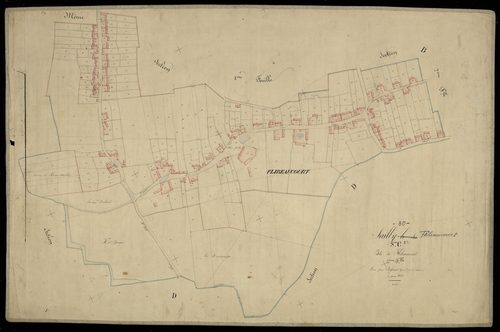 Plan du cadastre napoléonien - Sailly-Flibeaucourt (Sailly-le sec) : Flibeaucourt, C2