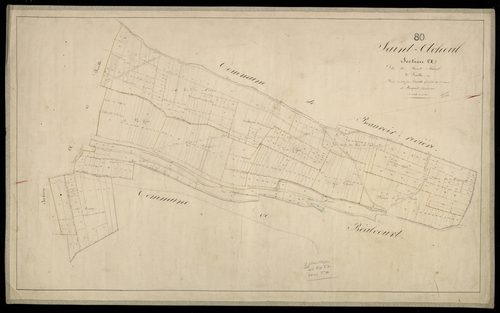 Plan du cadastre napoléonien - Saint-Acheul (Saint Acheul) : Saint Acheul, A2