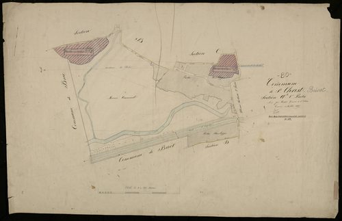 Plan du cadastre napoléonien - Saint-Christ-Briost (Saint-Christ) : A1