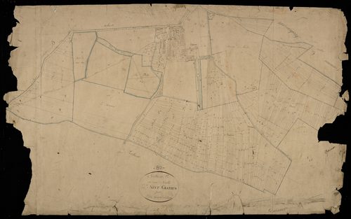 Plan du cadastre napoléonien - Saint-Gratien : B