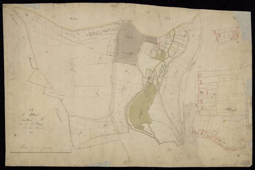 Plan du cadastre napoléonien - Saint-Mard : Etang (L'), A