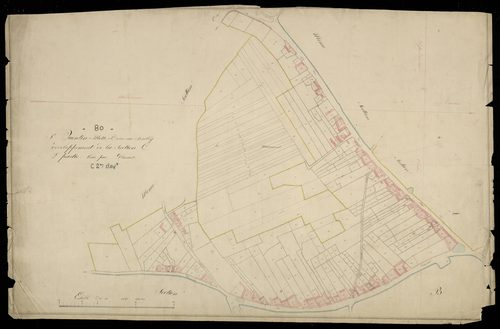 Plan du cadastre napoléonien - Saint-Quentin-la-Motte-Croix-Au-Bailly (Saint Quentin-motte-croix-au-bailly) : C développement 2ème partie