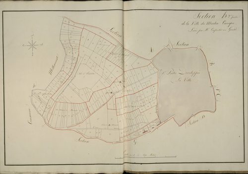 Plan du cadastre napoléonien - Saint-Riquier : Ville (La) ; Moulin Canique (Le), H2