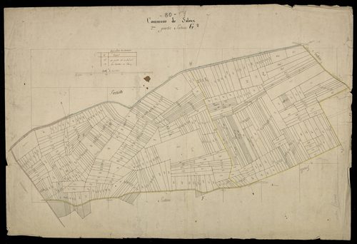 Plan du cadastre napoléonien - Saleux (Saleux) : G2