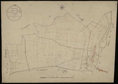 Plan du cadastre napoléonien - Sancourt : Hameau de Cuvilly (Le), A2