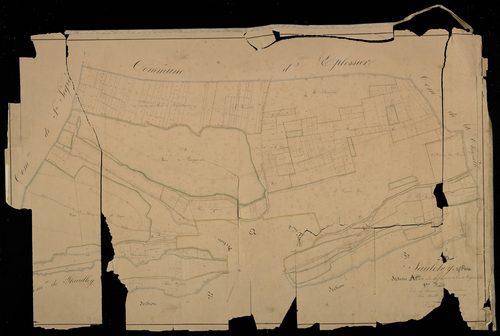 Plan du cadastre napoléonien - Saulchoy-sous-Poix (Saulchoy) : Bois de Longuemart (Le), A1