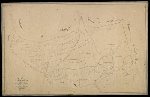 Plan du cadastre napoléonien - Senarpont : Raimecourt, B