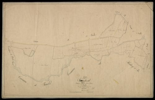 Plan du cadastre napoléonien - Senarpont : Rederie ; Rotteleux, A2