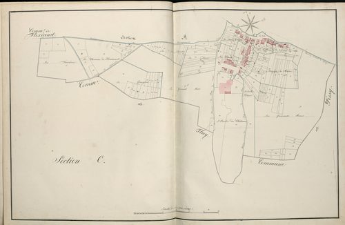 Plan du cadastre napoléonien - Atlas cantonal - Seux : C