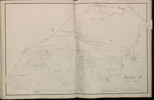Plan du cadastre napoléonien - Atlas cantonal - Suzanne : A2