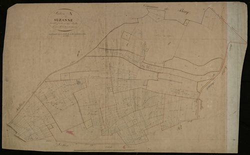 Plan du cadastre napoléonien - Suzanne : Billon, A2