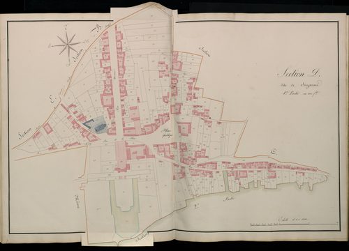 Plan du cadastre napoléonien - Atlas cantonal - Suzanne : Suzanne, D1