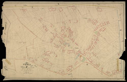 Plan du cadastre napoléonien - Talmas : Chef-lieu (Le), F1