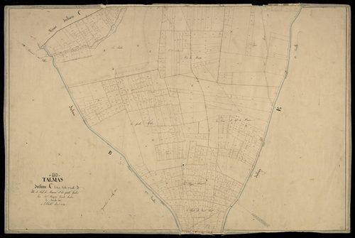 Plan du cadastre napoléonien - Talmas : Val de Maison (Le) ; Quatre Gerbes (Les), C3