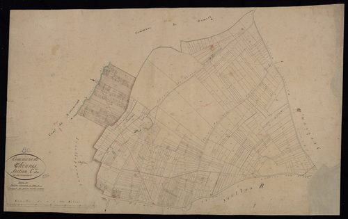 Plan du cadastre napoléonien - Thennes : Terrière (La), C
