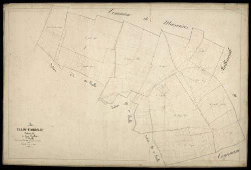 Plan du cadastre napoléonien - Tilloy-Floriville : A1