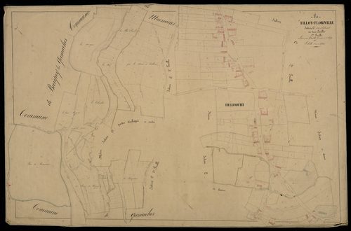 Plan du cadastre napoléonien - Tilloy-Floriville : Hélicourt, C1