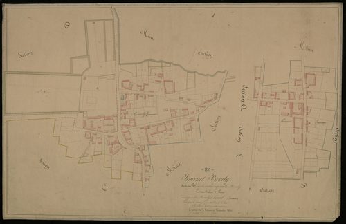 Plan du cadastre napoléonien - Tincourt-Boucly : Couture du Poirier (La) ; Boucly, B2