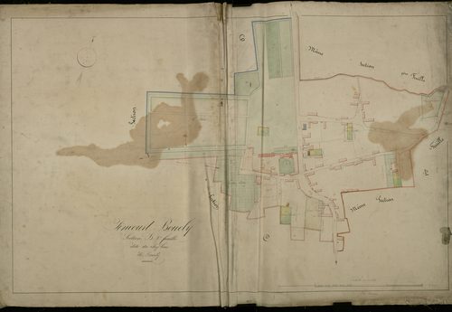 Plan du cadastre napoléonien - Tincourt-Boucly (Tincourt Boucly) : Chef Lieu (Le), B2