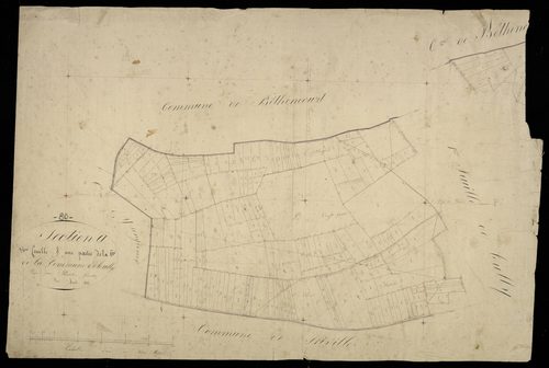 Plan du cadastre napoléonien - Tully : A1