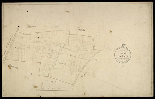 Plan du cadastre napoléonien - Vaires-sous-Corbie (Vaire) : Route (La), C