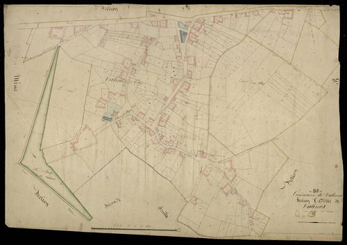 Plan du cadastre napoléonien - Valines : Valines, C1