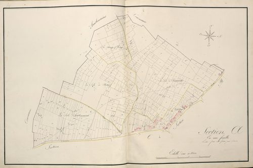 Plan du cadastre napoléonien - Atlas cantonal - Vauvillers : A