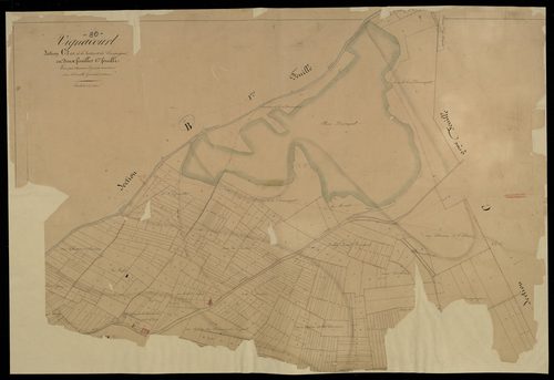 Plan du cadastre napoléonien - Vignacourt : Justice (La) ; Campagne (La), C1