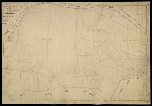Plan du cadastre napoléonien - Ville-le-Marclet (Ville Saint-Ouin) : Rederie (La), A1