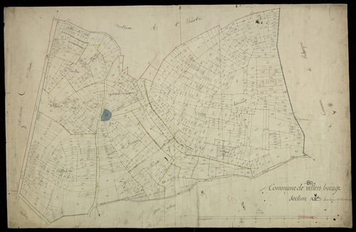 Plan du cadastre napoléonien - Villers-Bocage : A2