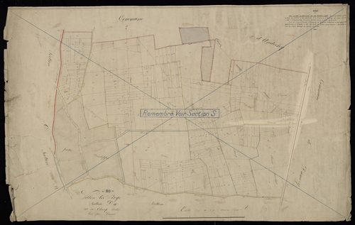 Plan du cadastre napoléonien - Villers-Les-Roye : Champ Turlo (Le), D