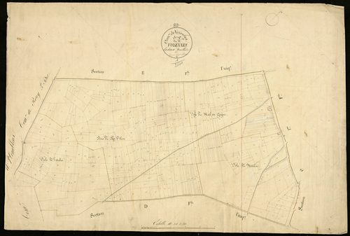 Plan du cadastre napoléonien - Voyennes : Voyennes, C2